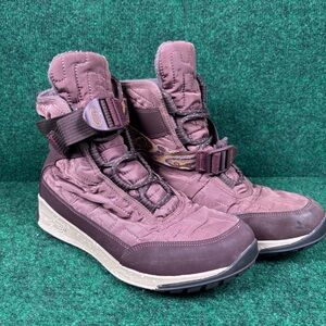 Chaco Borealis Quilt Boots Adjust Purple/Brown Womens US 9.5 JCH107470